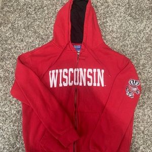 College Heritage University of Wisconsin Zipper Jacket!!!